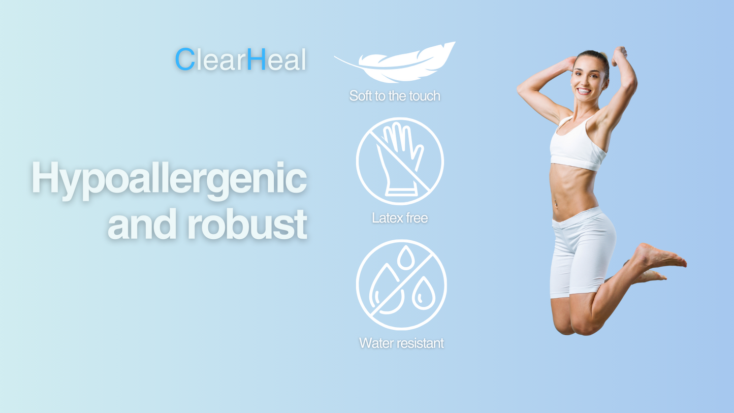 Silicone Scar Sheets - Silicone Tape for C Section Recovery and Post-Operative Surgery Stretch Marks Removal