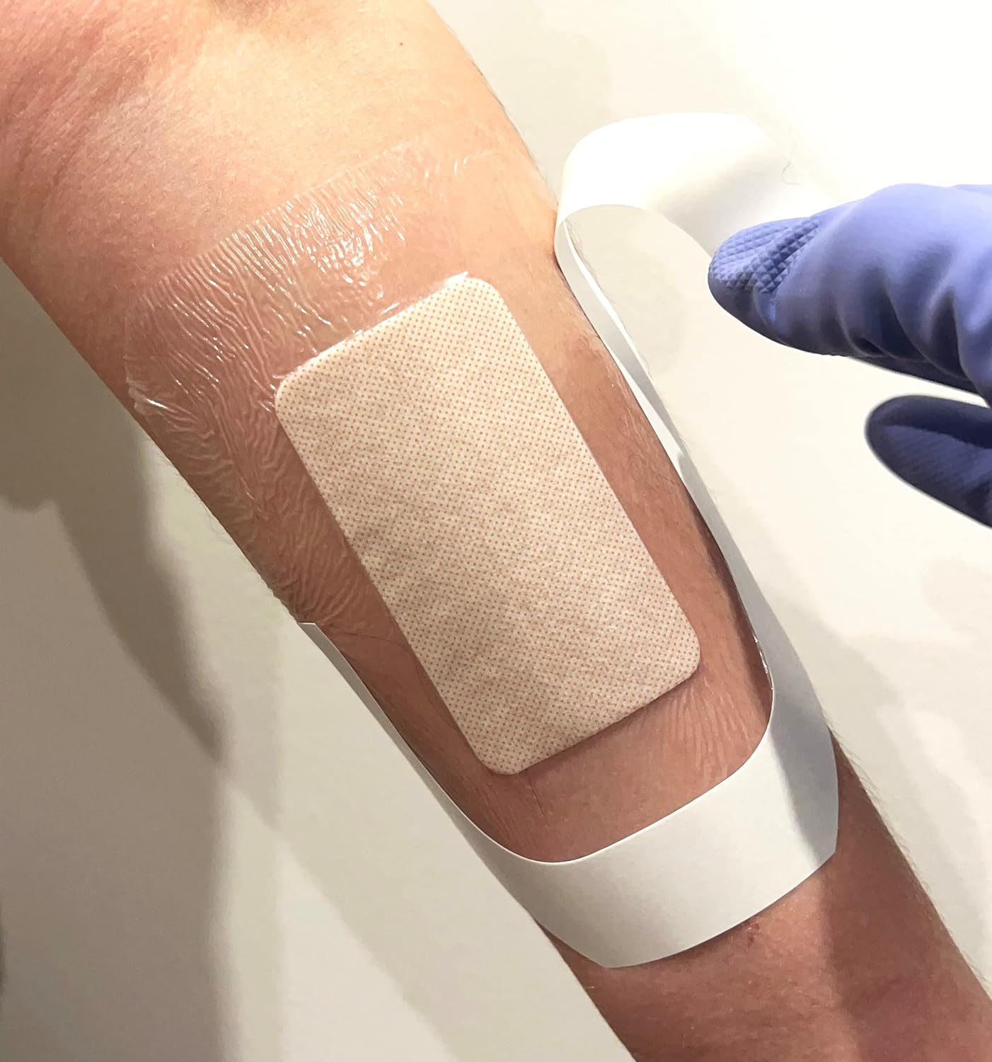Waterproof Plaster Transparent Adhesive Island Film Dressing Bandages 10cm x 12cm x 10pcs (with Pad)