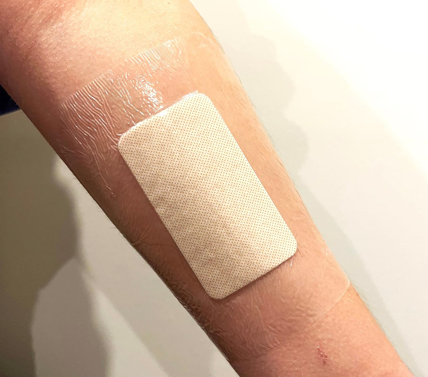 Waterproof Plaster Transparent Adhesive Island Film Dressing Bandages 10cm x 12cm x 10pcs (with Pad)