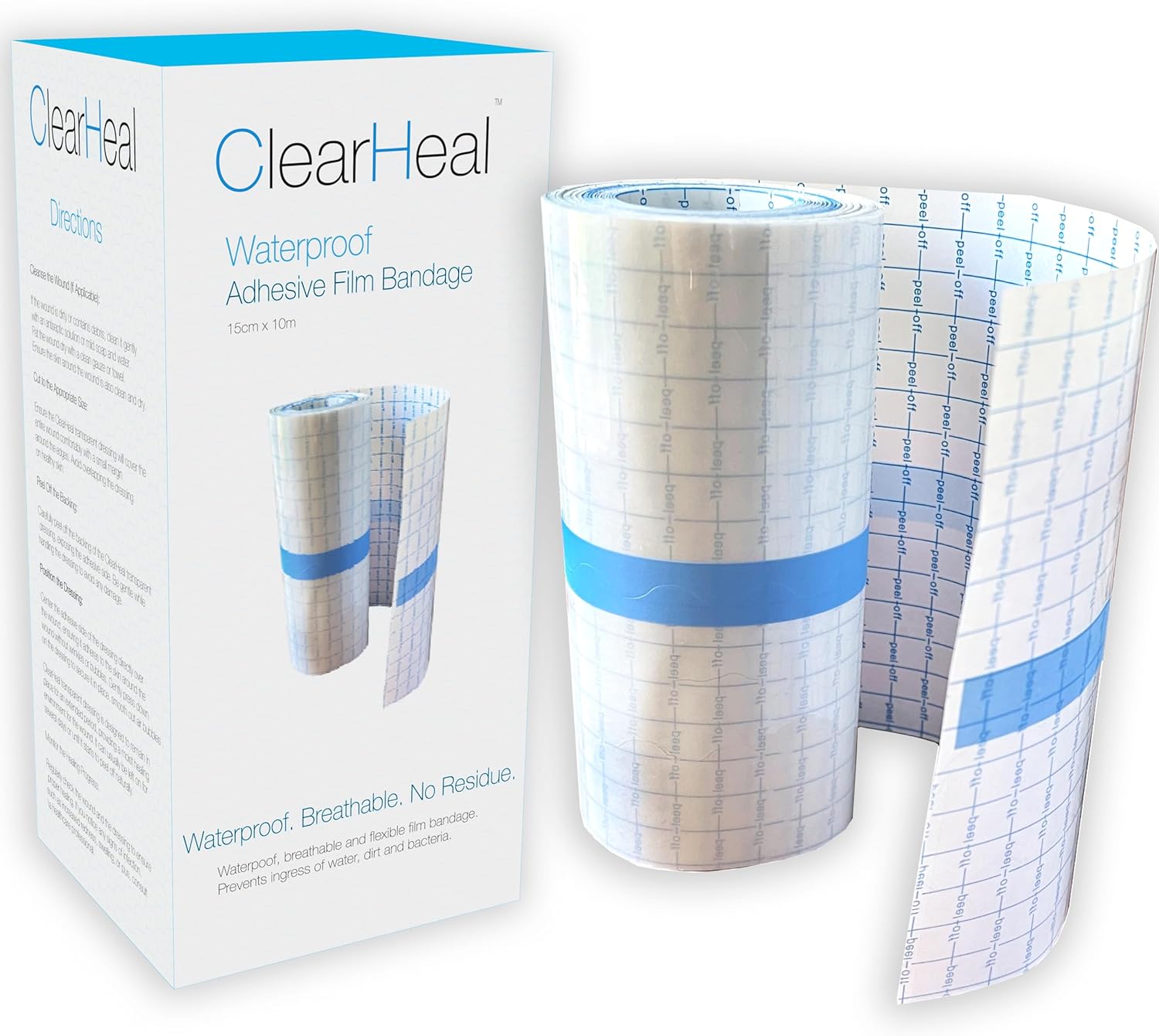 Tattoo Aftercare Film Waterproof Adhesive Second Skin Bandage Film Rol – ClearHeal Tattoo Aftercare Film Waterproof Adhesive Second Skin Bandage Film Rol – ClearHeal