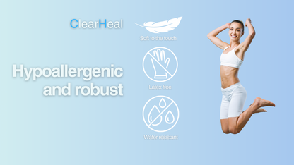 Silicone Scar Sheets - Silicone Tape for C Section Recovery and Post-Operative Surgery Stretch Marks Removal
